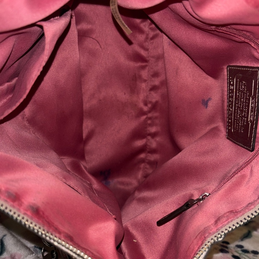 Coach Beige and Brown Crossbody Bag - Picture 12 of 14